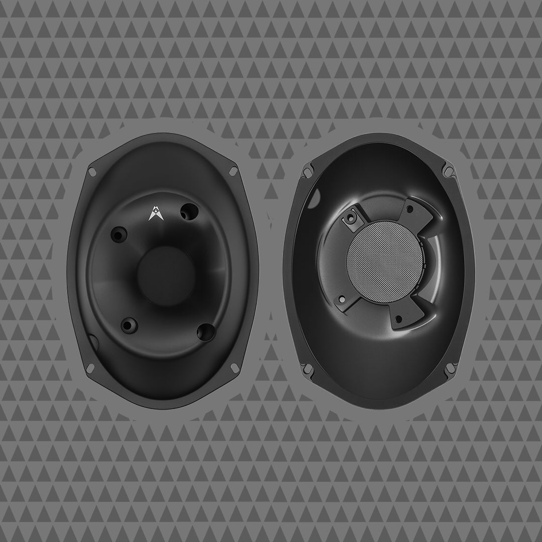 6X9-INCH SHALLOW ACOUSTIC WAVE GUIDE FOR RR2TM and RR3TM TWEETER MOTORS – PAIR