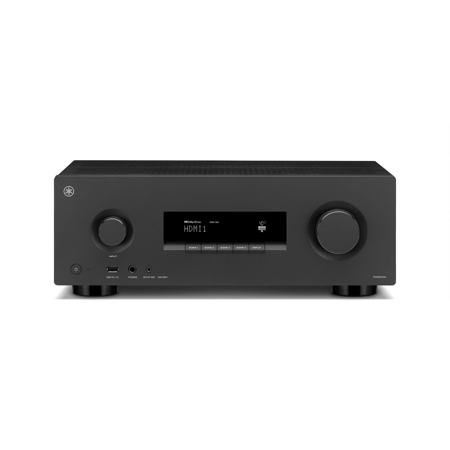 Yamaha RX500A 7.2 Channel 8K A/V Receiver with Dolby Atmos and Bluetooth Multipoint