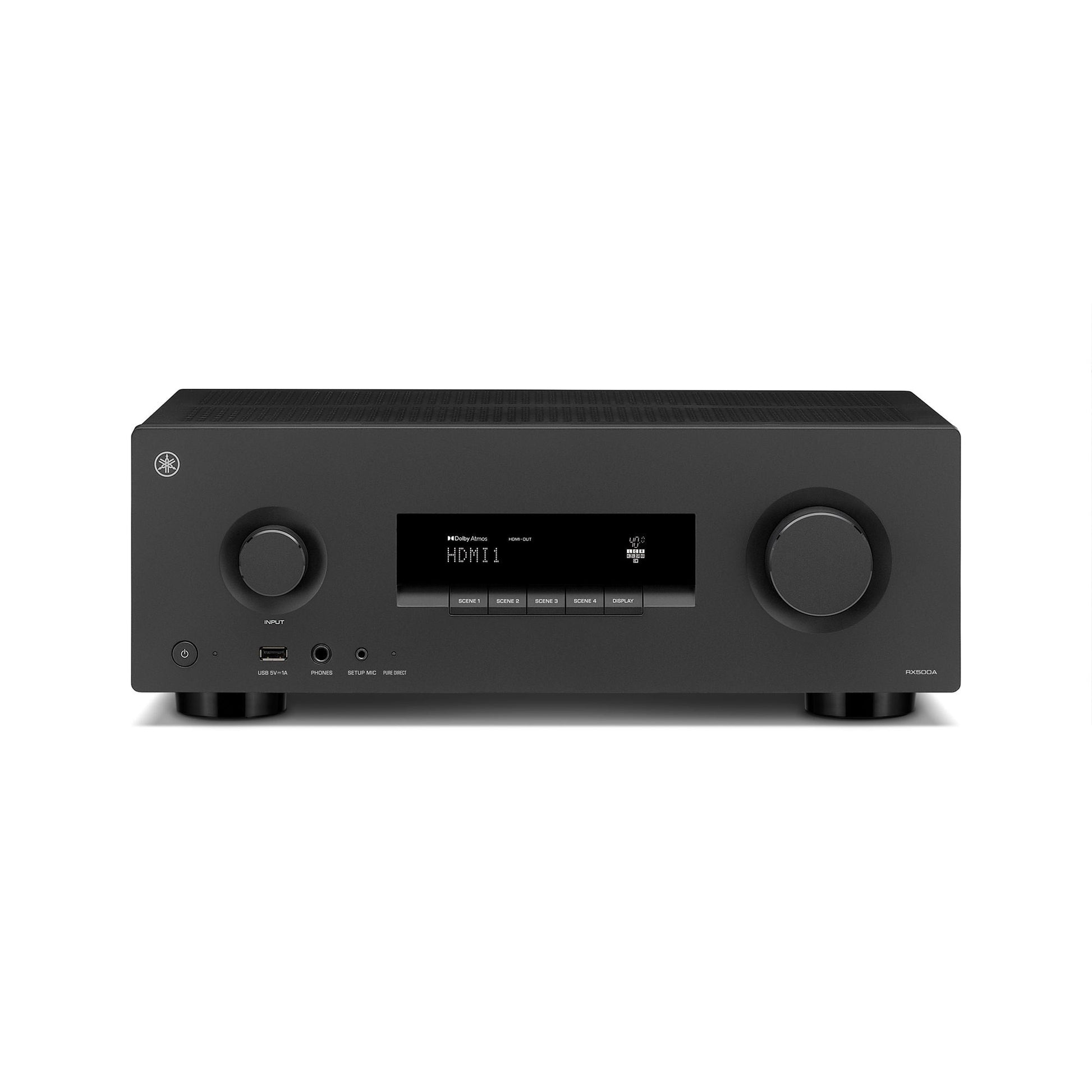 Yamaha RX500A 7.2 Channel 8K A/V Receiver with Dolby Atmos and Bluetooth Multipoint