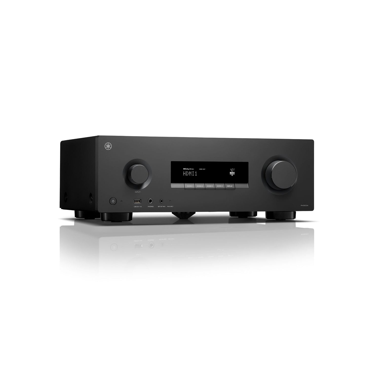 Yamaha RX500A 7.2 Channel 8K A/V Receiver with Dolby Atmos and Bluetooth Multipoint