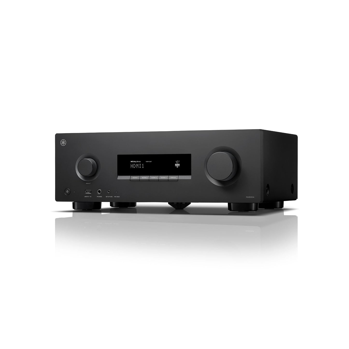 Yamaha RX500A 7.2 Channel 8K A/V Receiver with Dolby Atmos and Bluetooth Multipoint