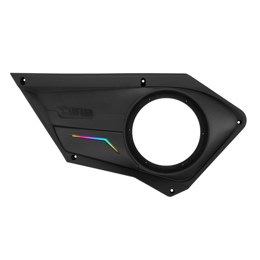 Polaris RZR Front Door Panels for 8” Speakers with Digital LED Lighting