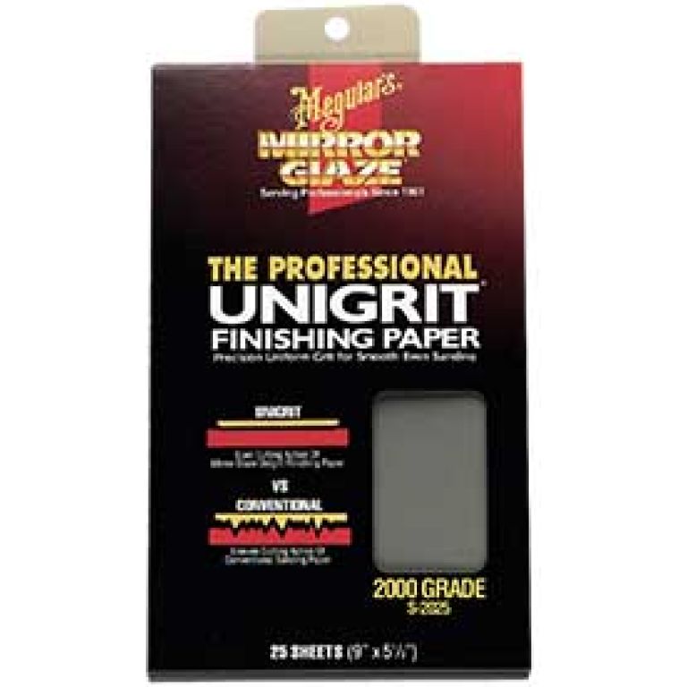 Meguiar's Sanding Paper-2000 Grit (25 Sheets) MEGS2025