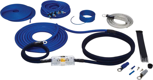 SK6641 - 4 Gauge 6000 Series Complete Amplifier Wiring Kit with RCA Cables
