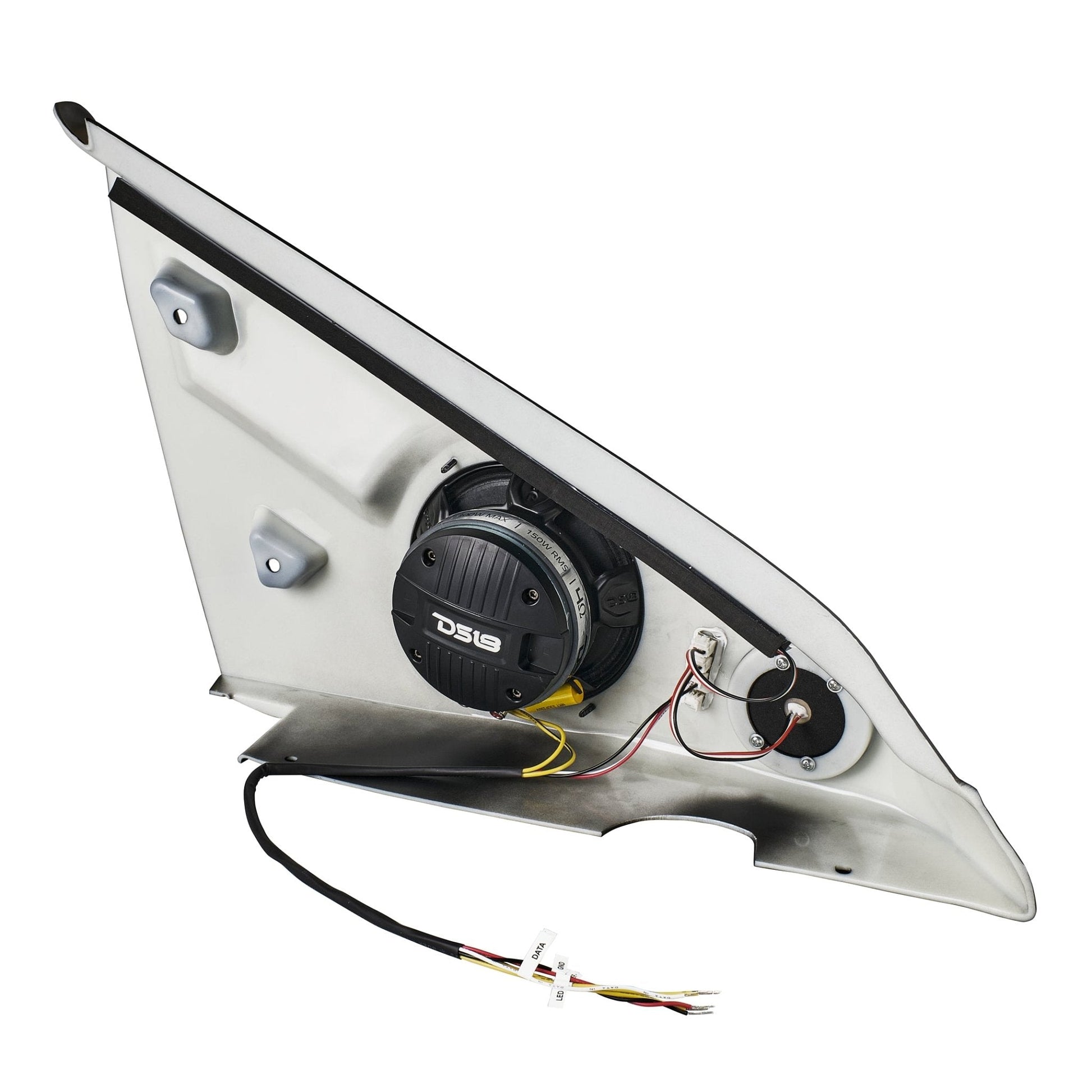 Polaris Slingshot Inside Armrest Speaker Panels Loaded | 2 x PRO-HY6.4MSL and Digital LED Lights | 2015 - Current