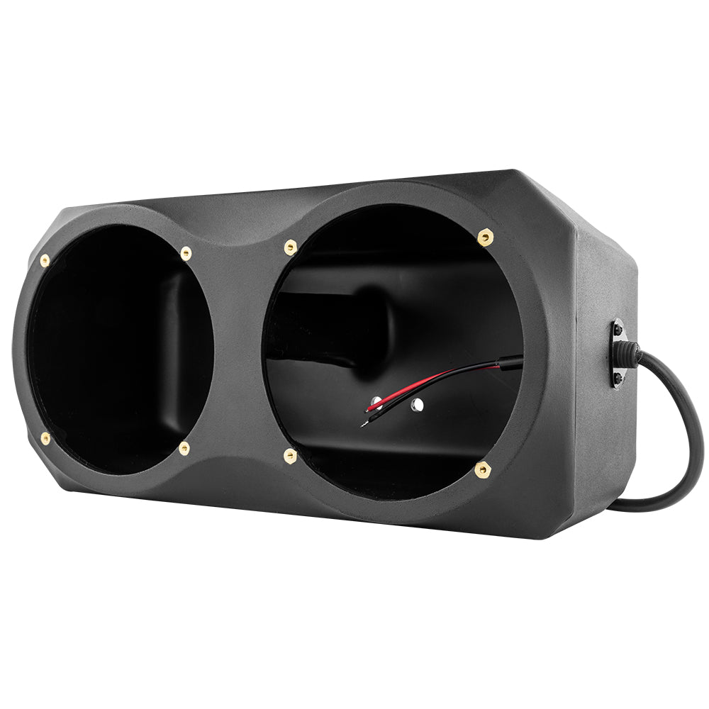 Polaris Slingshot Under Dash Empty Enclosure fits 2 x 6.5" Subwoofers | 2015 - 2019