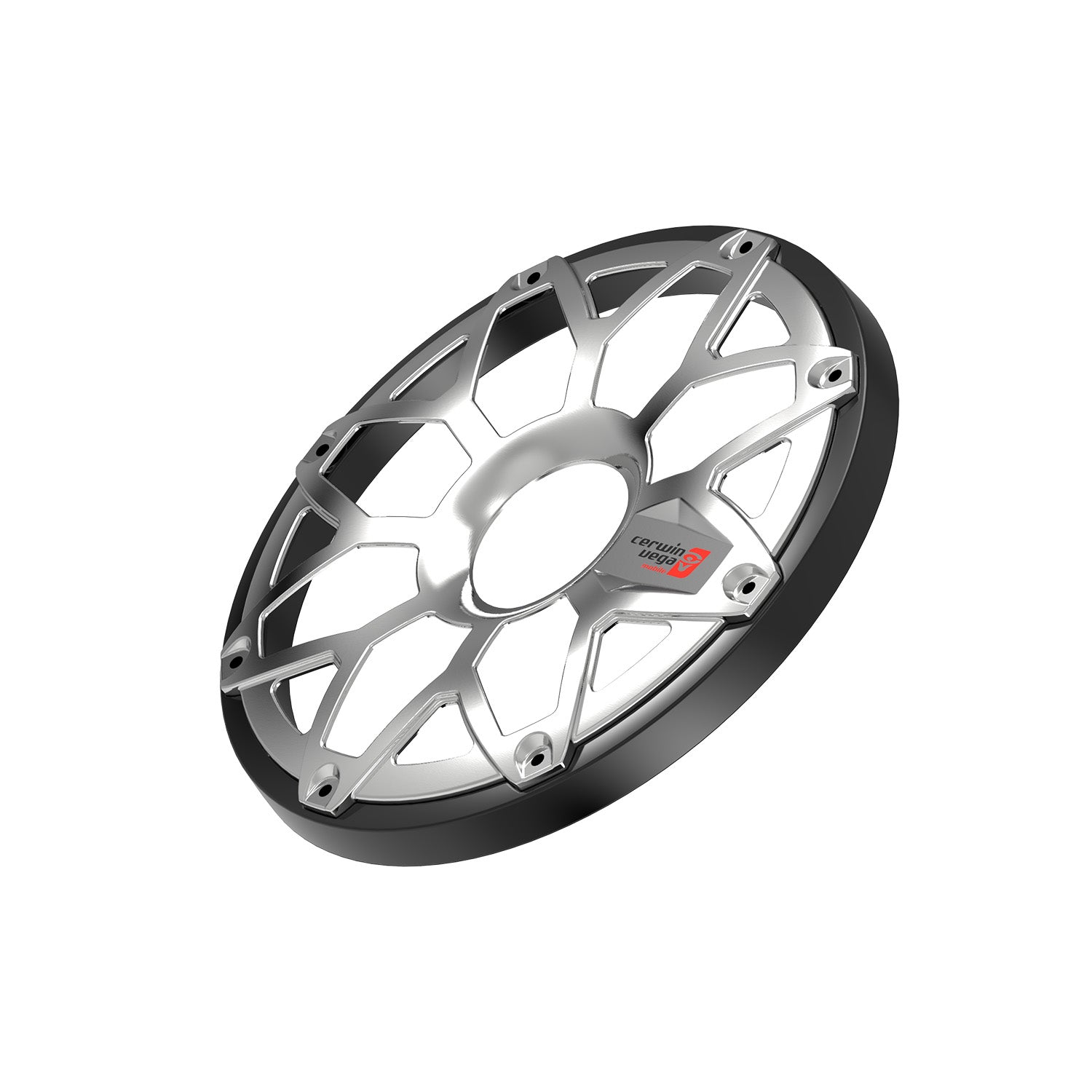 10" RPM Stroker Flush Mount Speaker Grill, (Pair) - SM10FGB