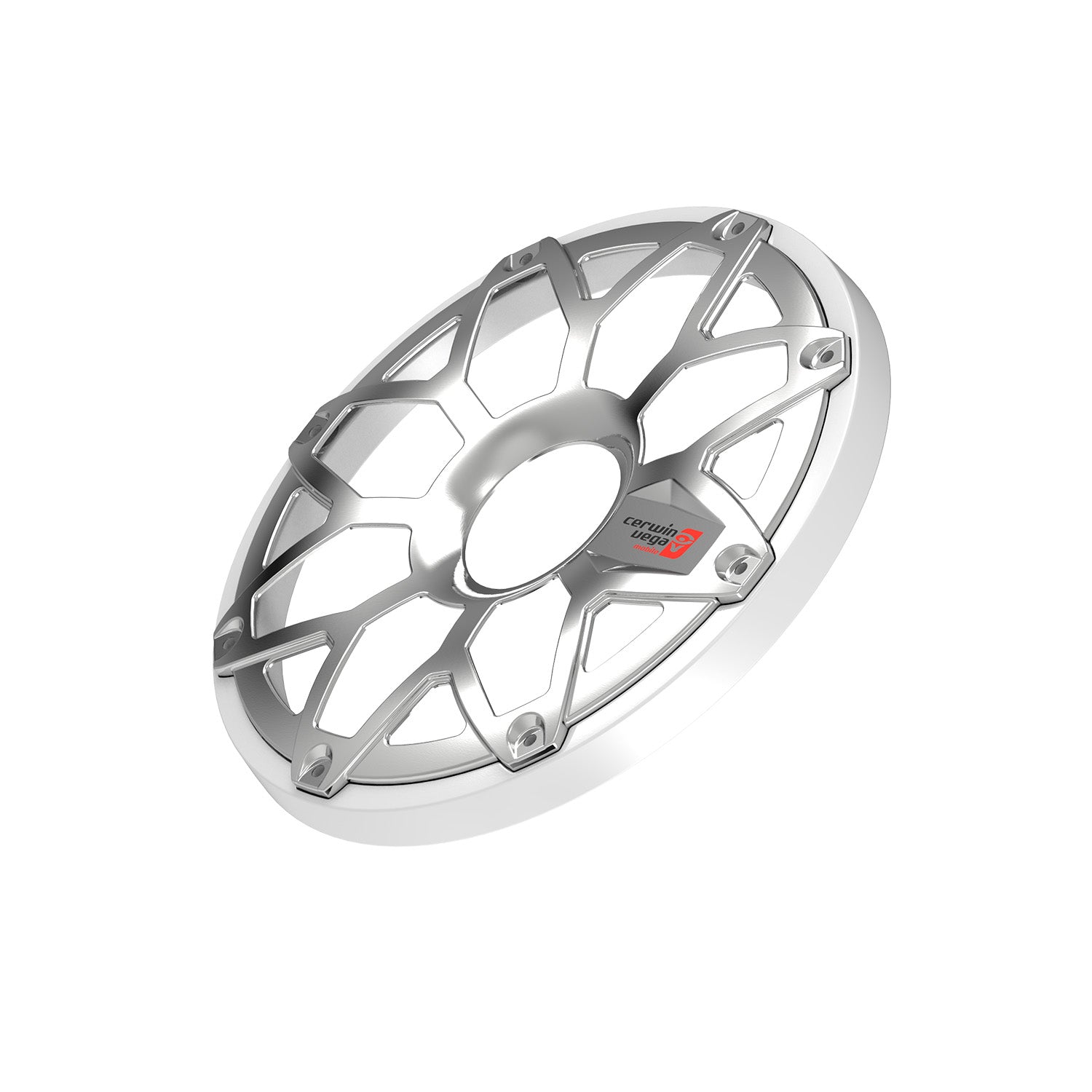 10" RPM Stroker Flush Mount Speaker Grill, (Pair) - SM10FGW