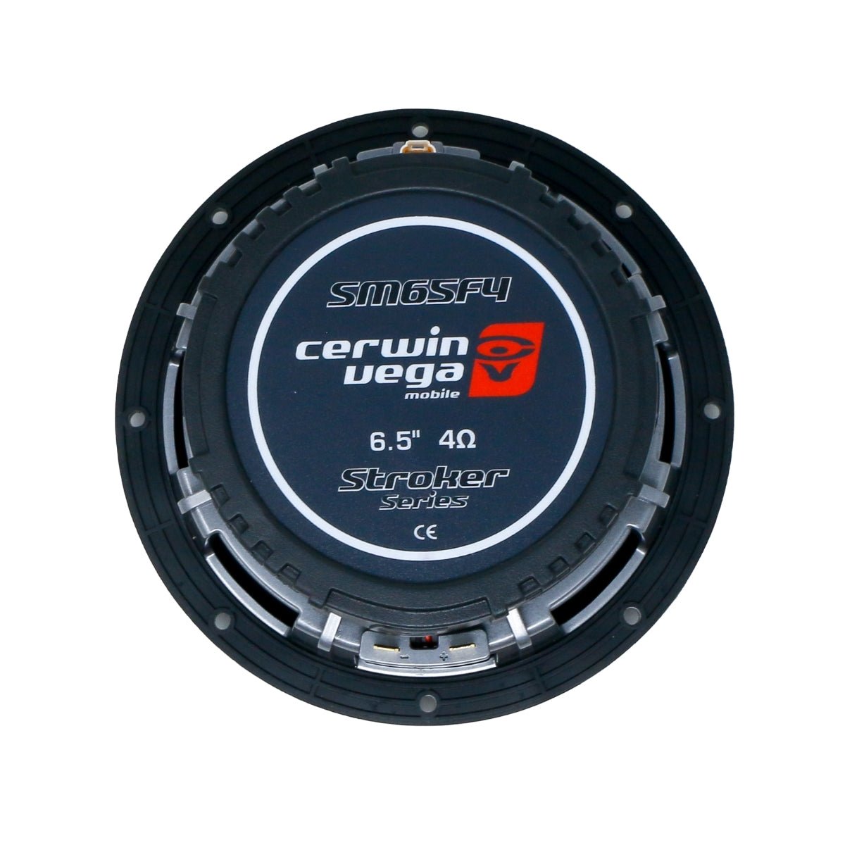 6.5" Stroker Marine 2-Way Speaker W/1" Titanium Dome Tweeter - SM65F4