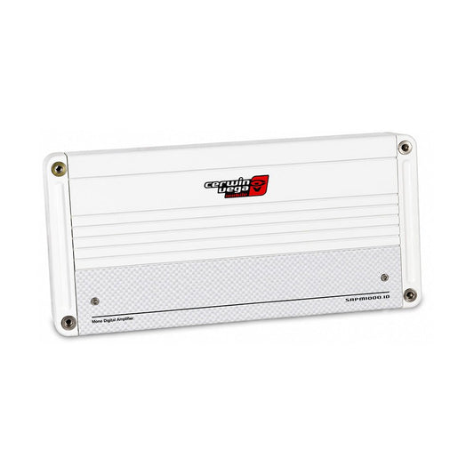 1-Channel SRPM Stroker Monoblock Class-D Amplifier (White) - SRPM1000.1DW