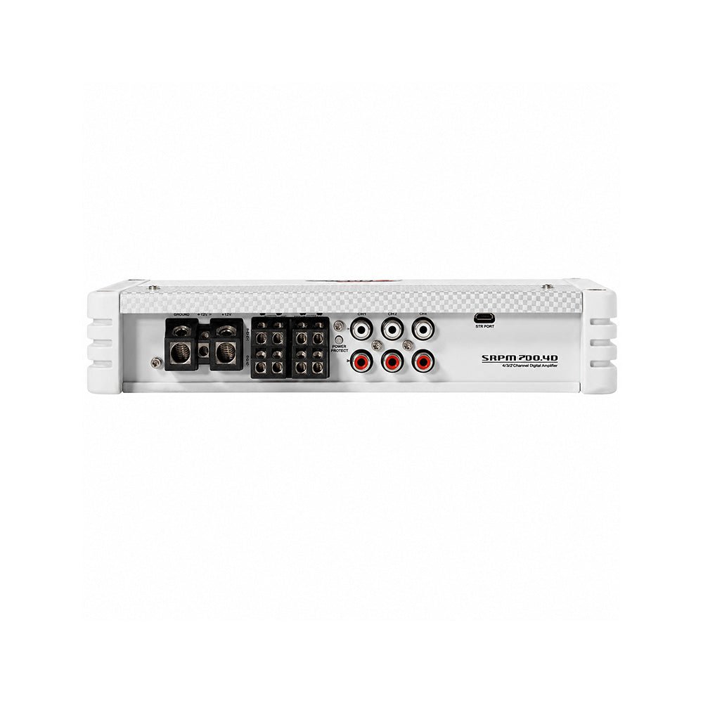 4-Channel SRPM Stroker Full Range Class-D Amplifier (White) - SRPM700.4DW