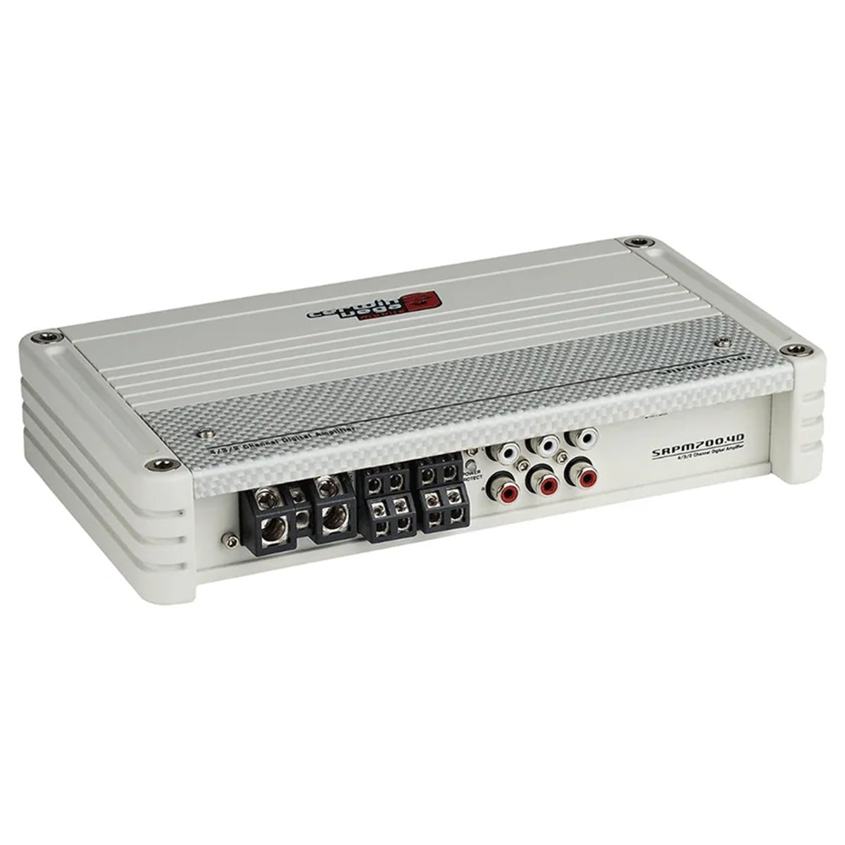 4-Channel SRPM Stroker Full Range Class-D Amplifier (White) - SRPM700.4DW