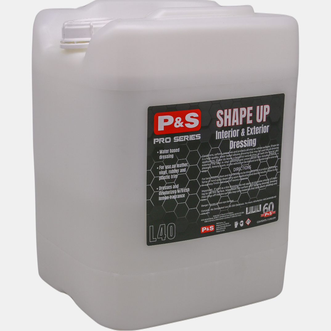 P & S Detail Products Shape-Up, Vinyl/Rubber Dressing L400P