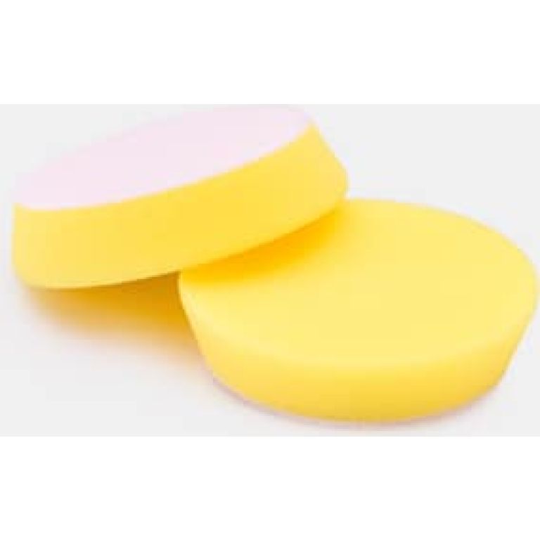 P&S Detail Products DB Freeride Foam Yellow Pad – Polishing 5″ P2618