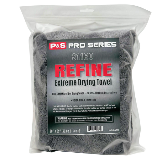 P & S Detail Products Refine Extreme Drying Towel S1160