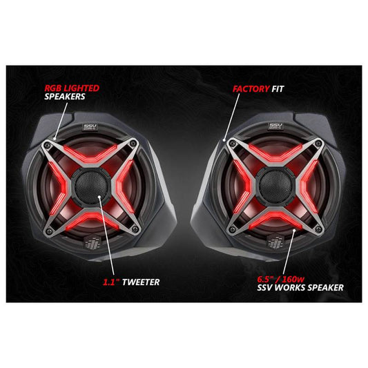 SSV Works Marine Speakers X3-F65V