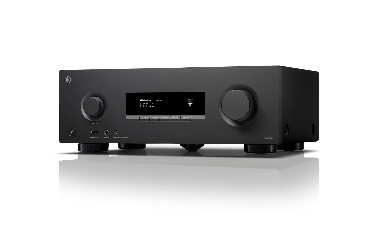 Yamaha RX300A 5.2 Channel 8K A/V Receiver with Dolby Atmos and Bluetooth Multipoint