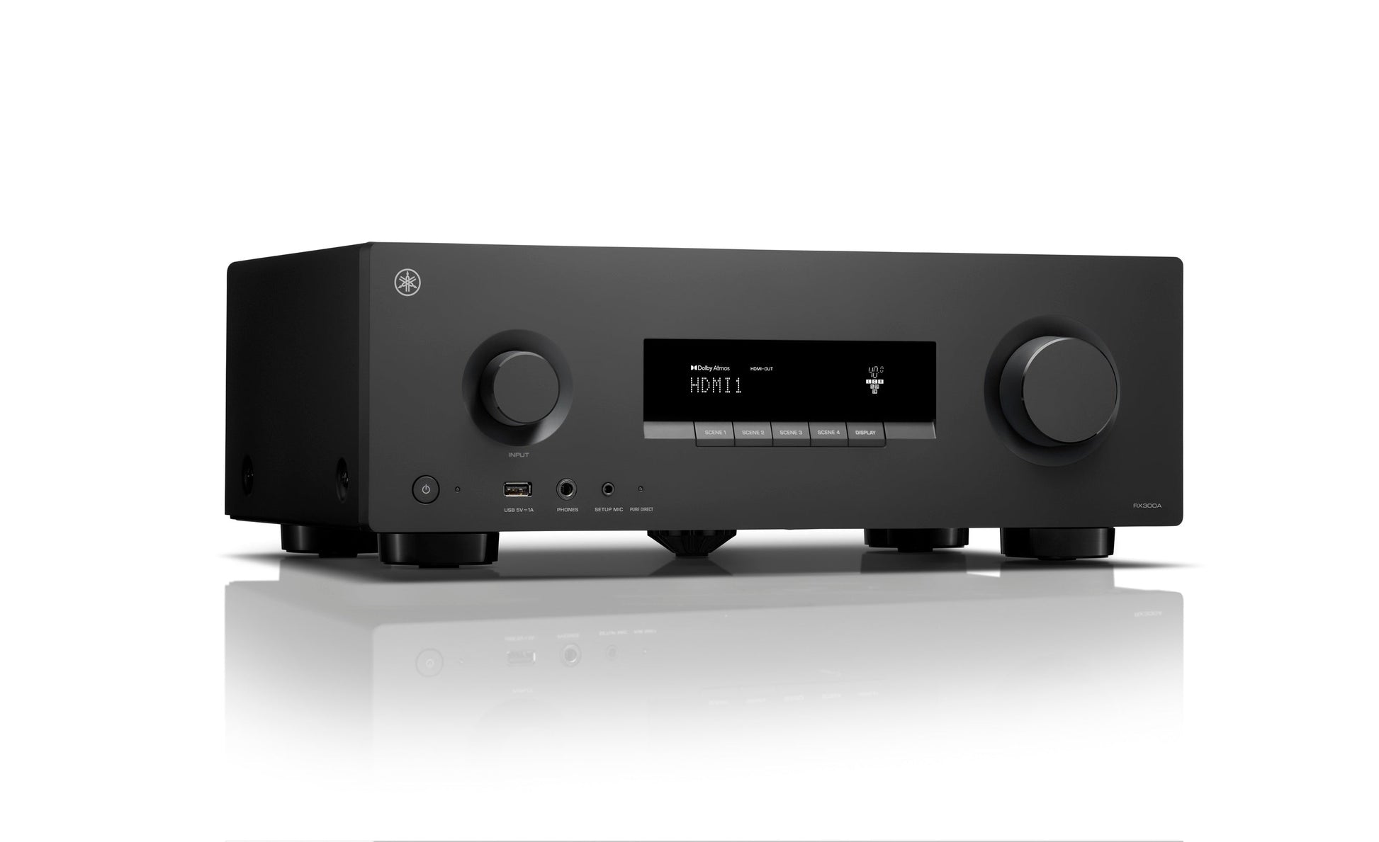 Yamaha RX300A 5.2 Channel 8K A/V Receiver with Dolby Atmos and Bluetooth Multipoint