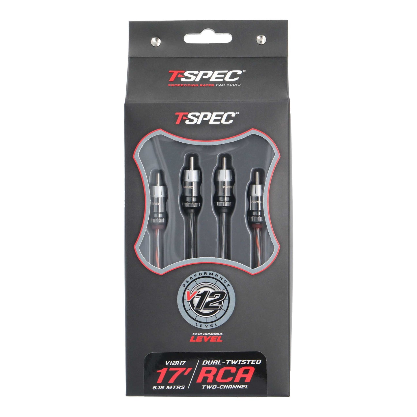 V12 2-Channel RCA Cable | 17 ft.