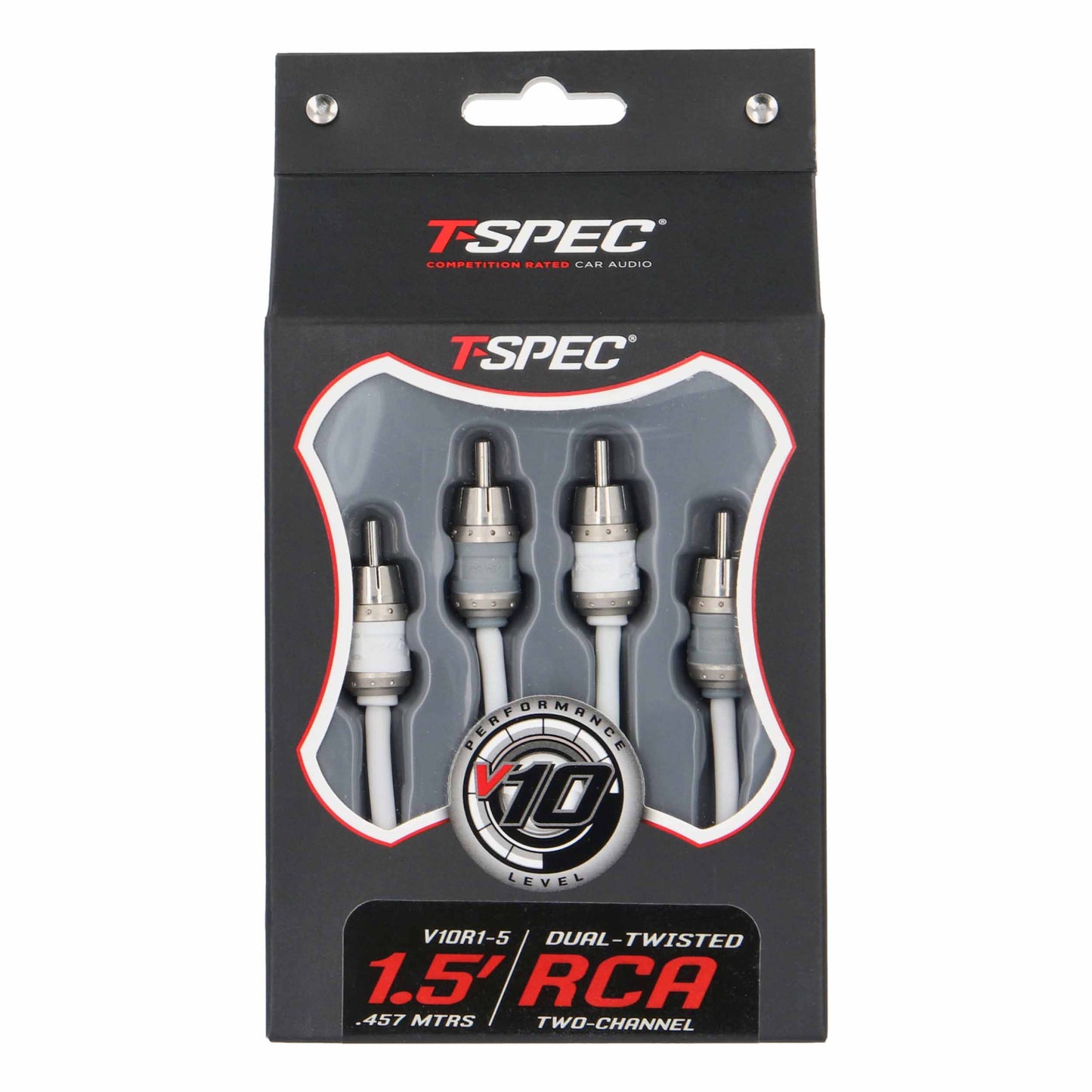 V10 2-Channel RCA Cable | 1.5 ft.