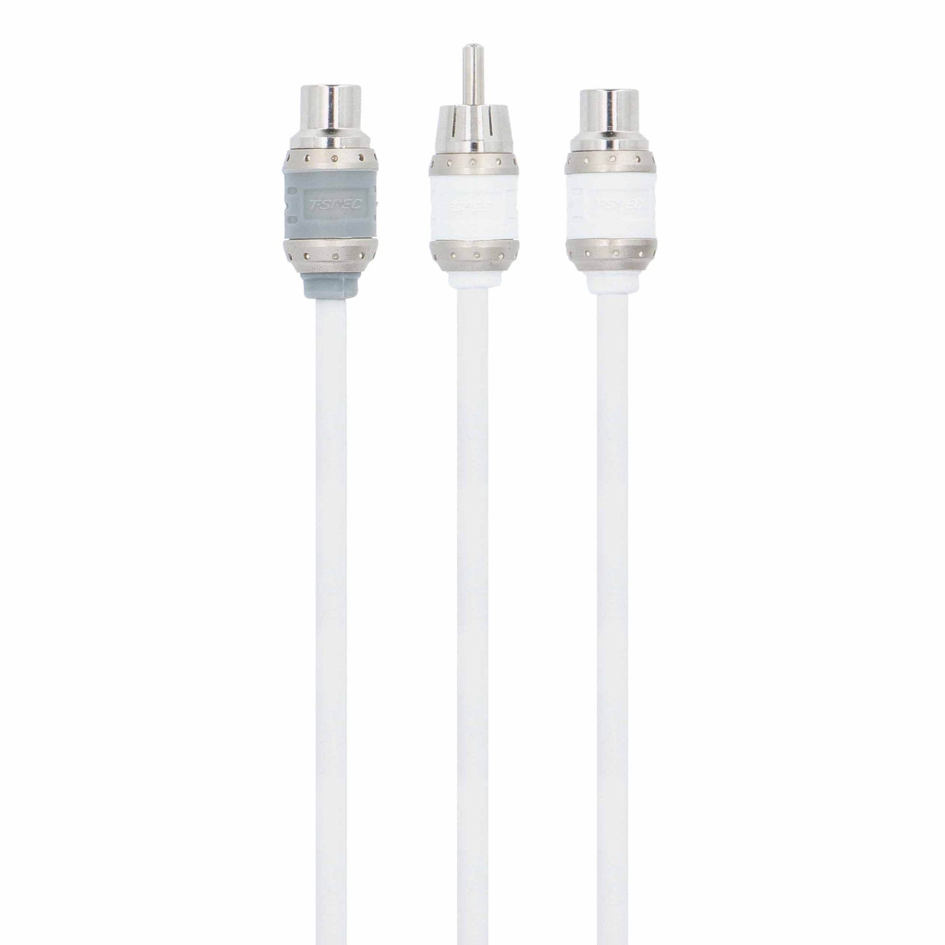 V10 RCA Y Cable | 1 Male to 2 Female | 6 in.