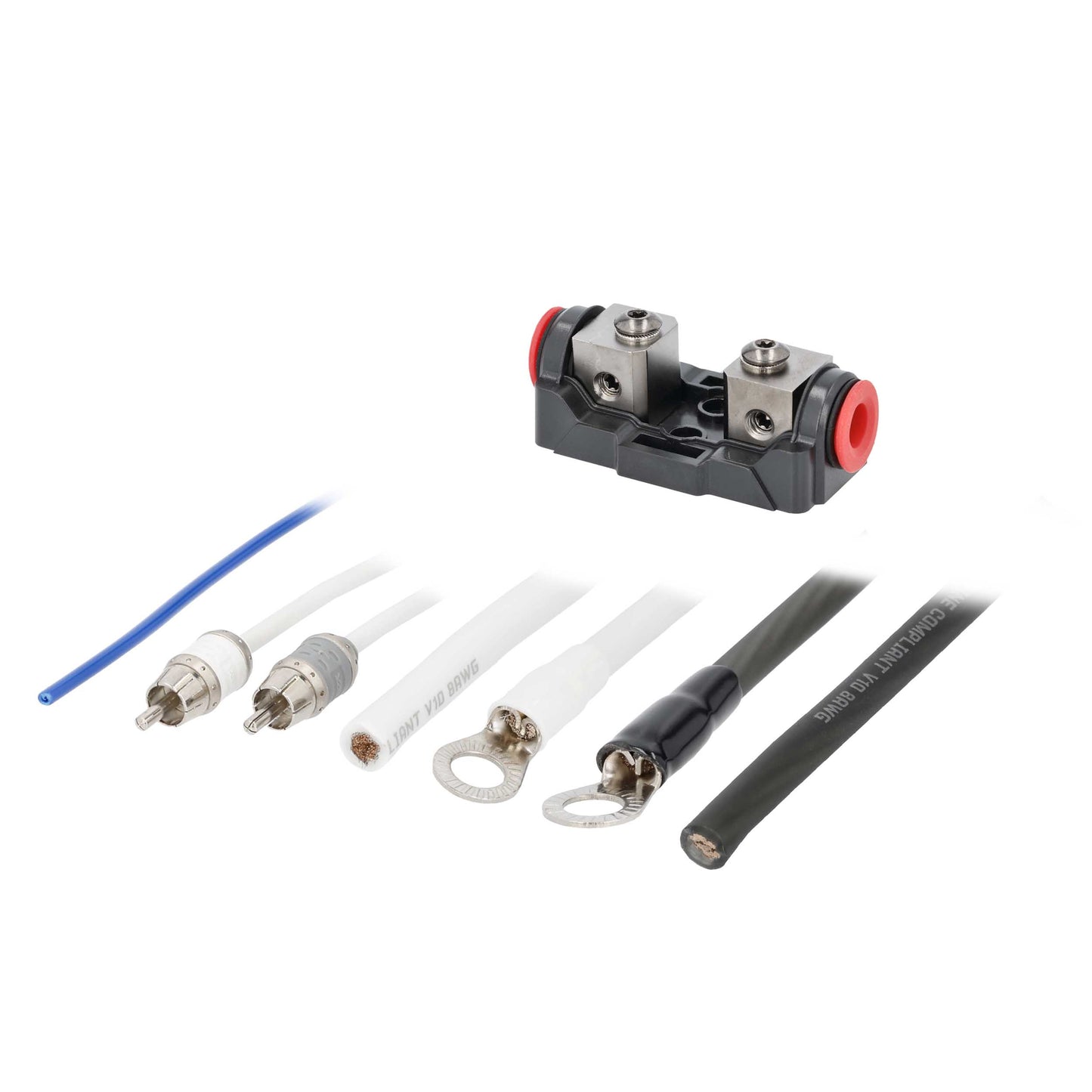V10 OFC Amp Kit with RCA | 8 AWG | 8000W