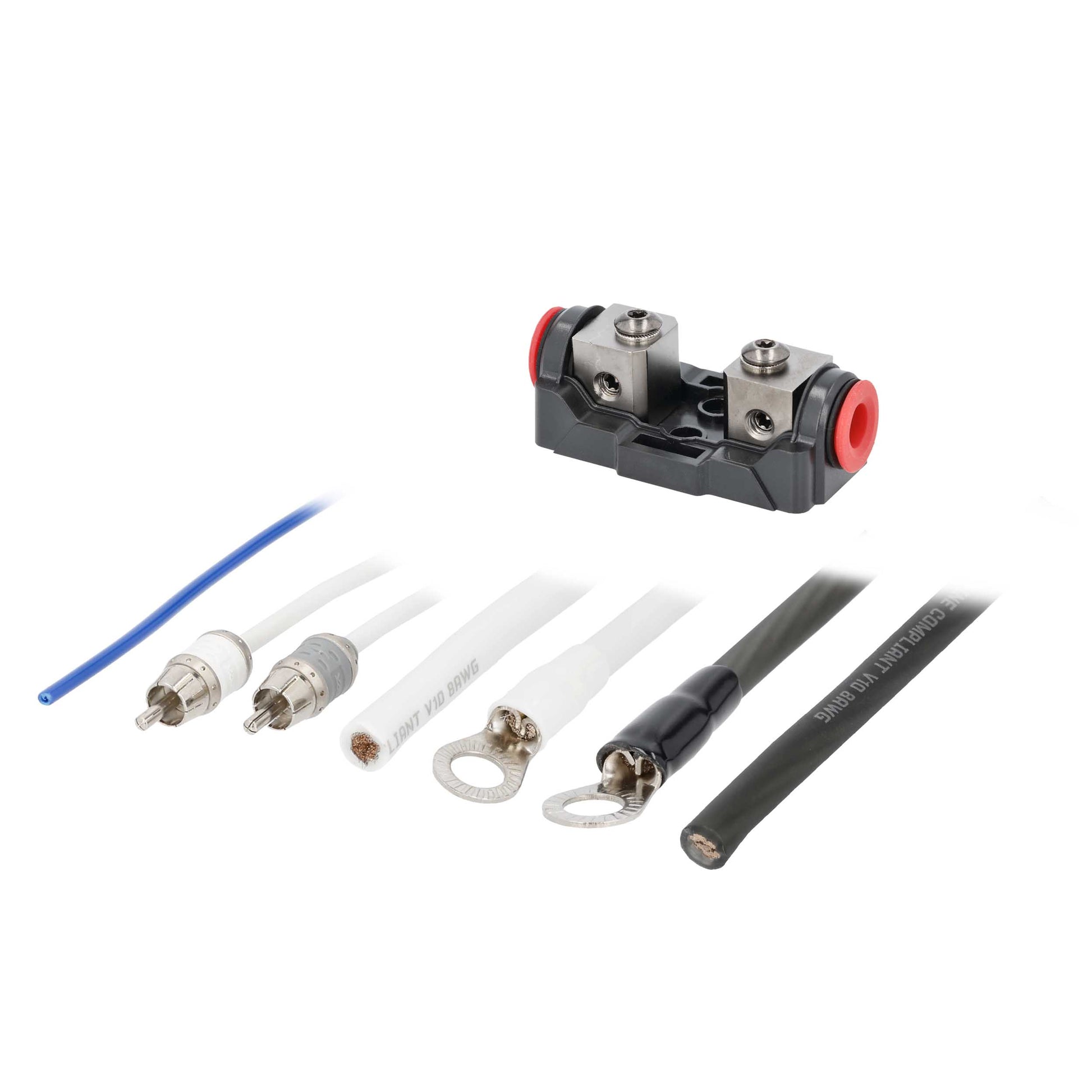V10 OFC Amp Kit with RCA | 8 AWG | 8000W