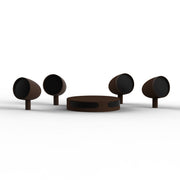 Acoustic Landscape Kit 8x5.25in Satellites /spikes, 10in sub