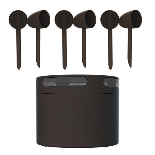 Acoustic Landscape Kit 6x5.25in Satellites /spikes, 10in sub