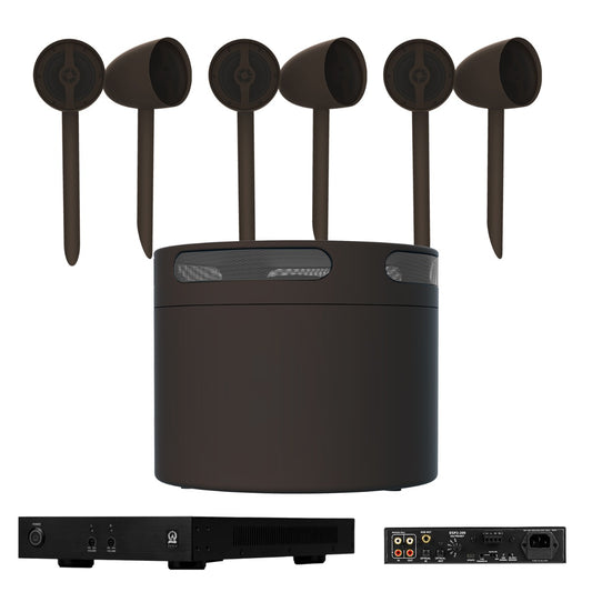 Acoustic Landscape Kit 6x5.25in Satellite 10in sub & DSP Amp