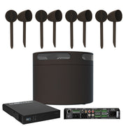Acoustic Landscape Kit 8x5.25in Sat 10in sub & ProA250.2 Amp