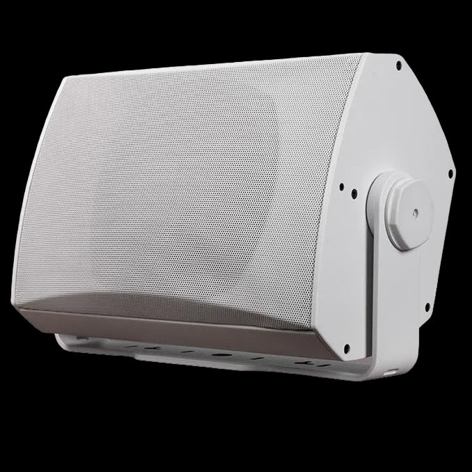 Hexagonal Surface mount Subwoofer 8in driver, White
