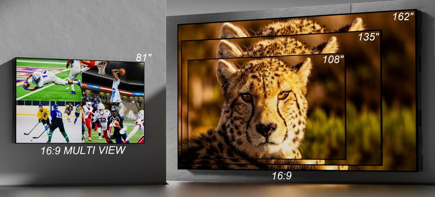 135in MicroLED TV I-ser. 0.9 Px Pitch 16:9 Ext. Proc.