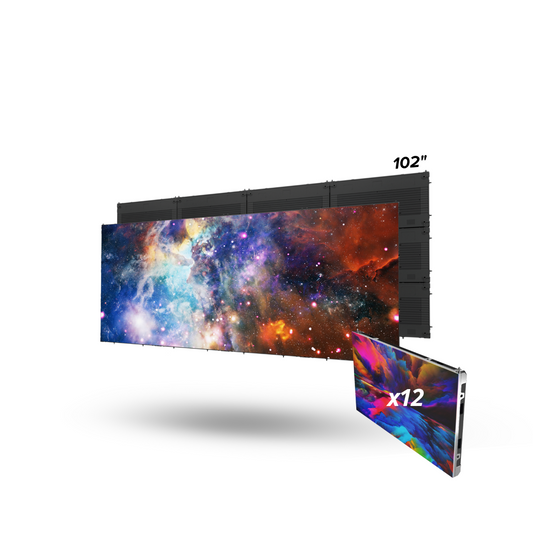 102in MicroLED TV C-ser. 0.9 Px Pitch 21:9 Ext. Proc.
