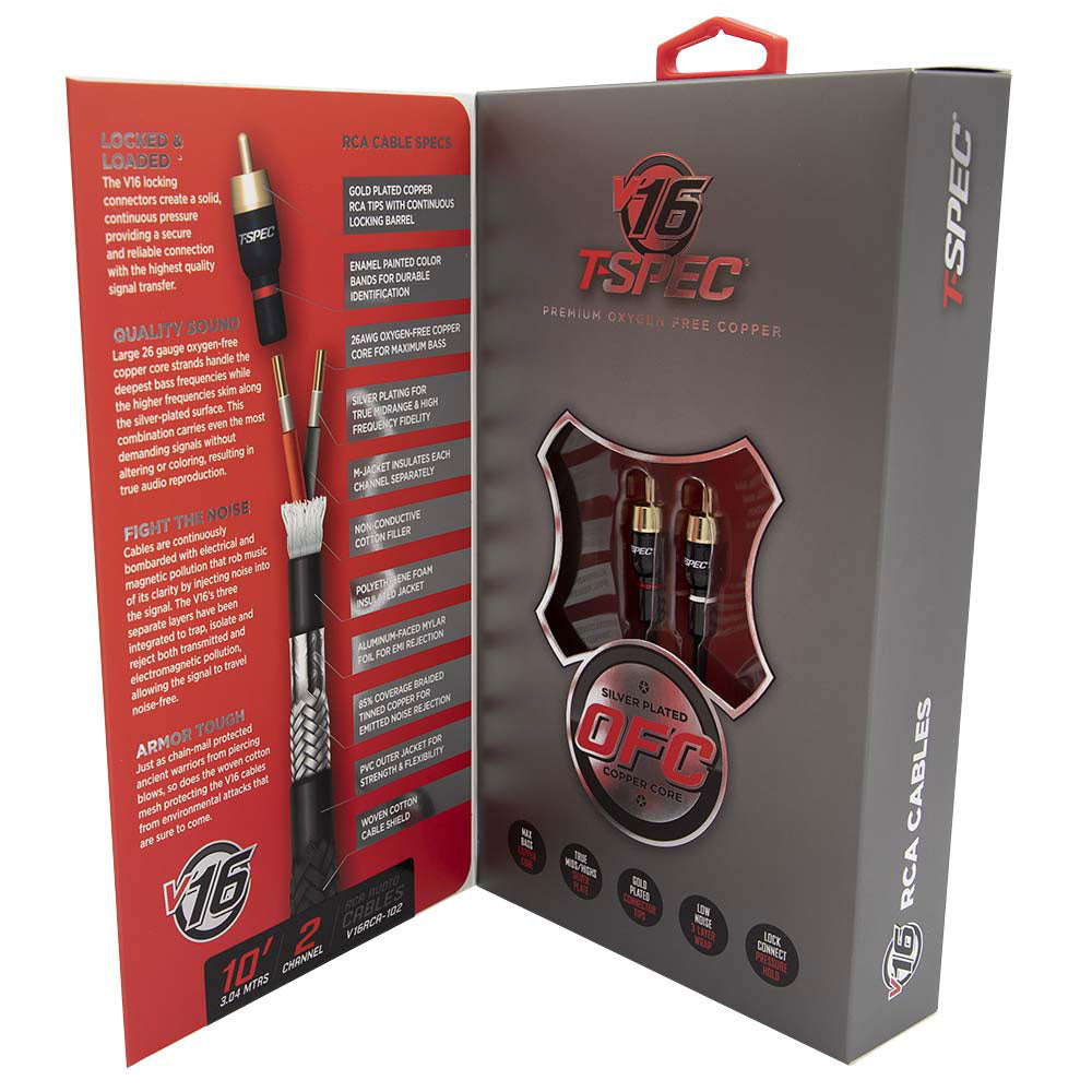 V16 2-Channel RCA Cable | 10 ft.
