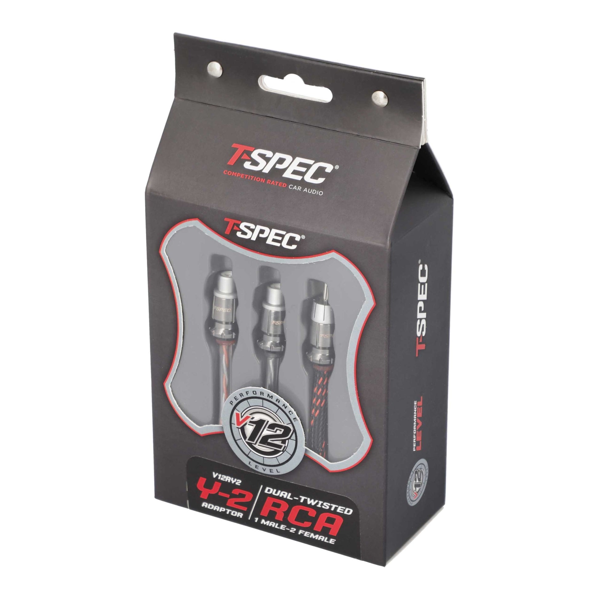 V12 RCA Y Cable | 1 Male to 2 Female