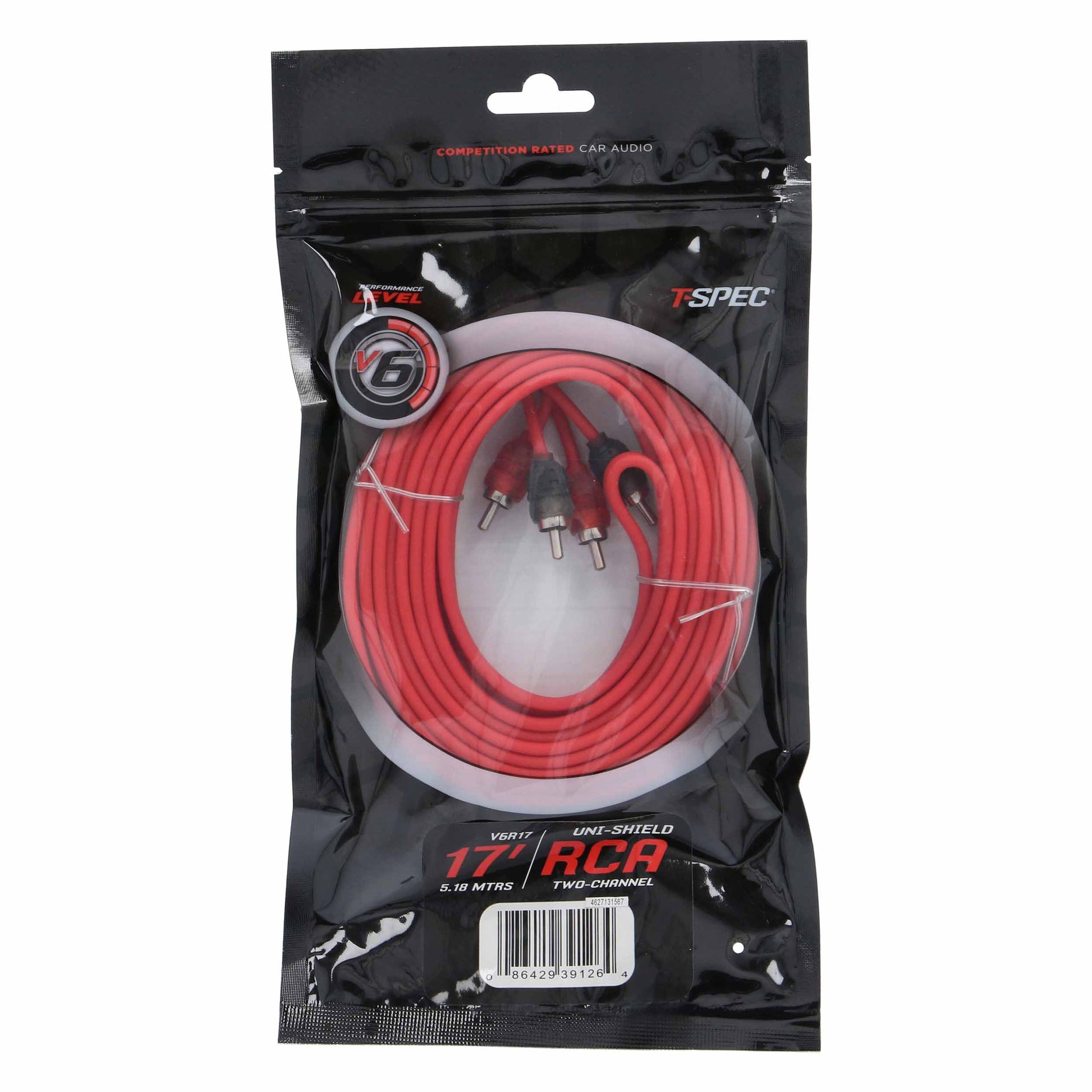 V6 2-Channel RCA Cable | 17 ft.