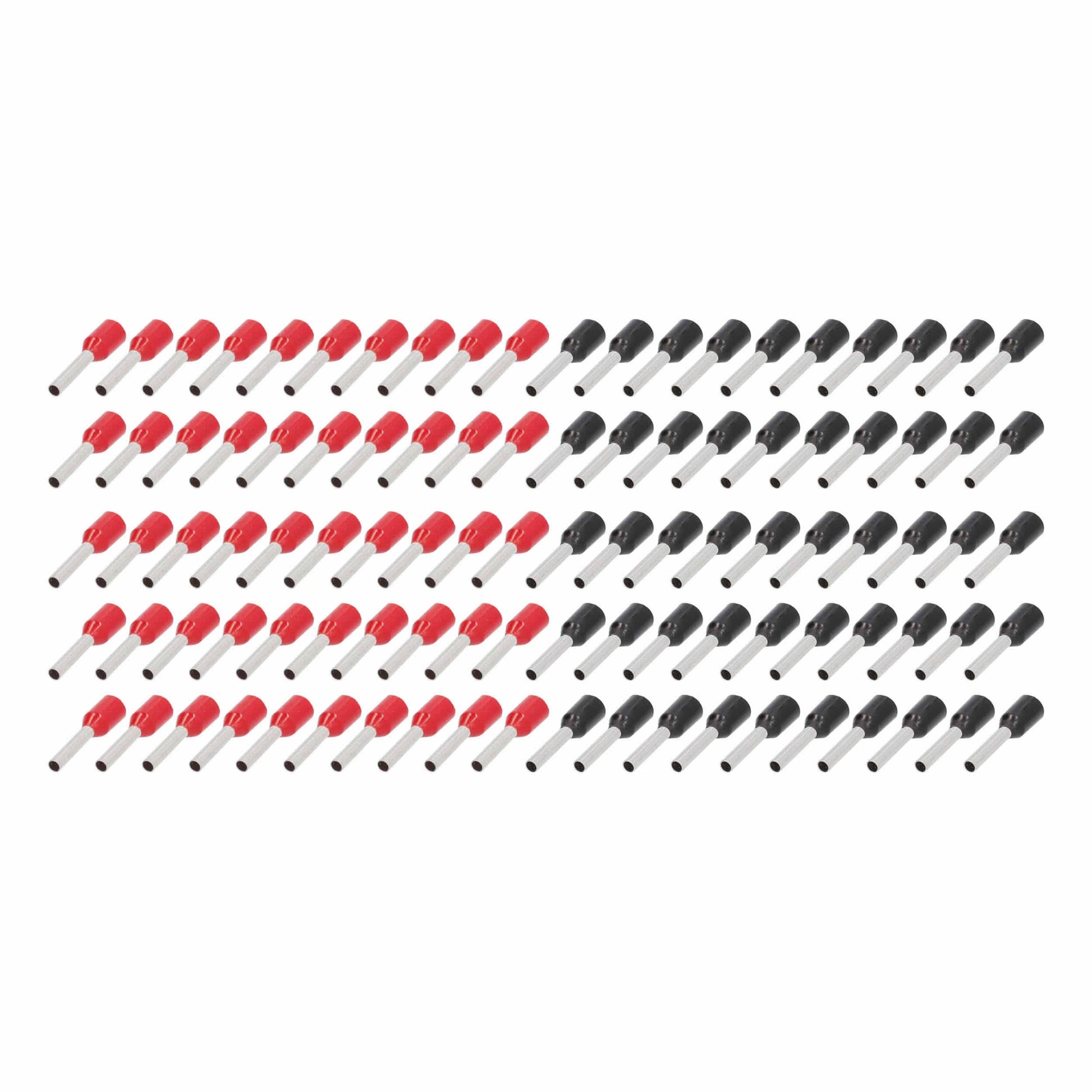 Ferrules Refill Pack | 16/18GA | Red/Black | 100 Piece