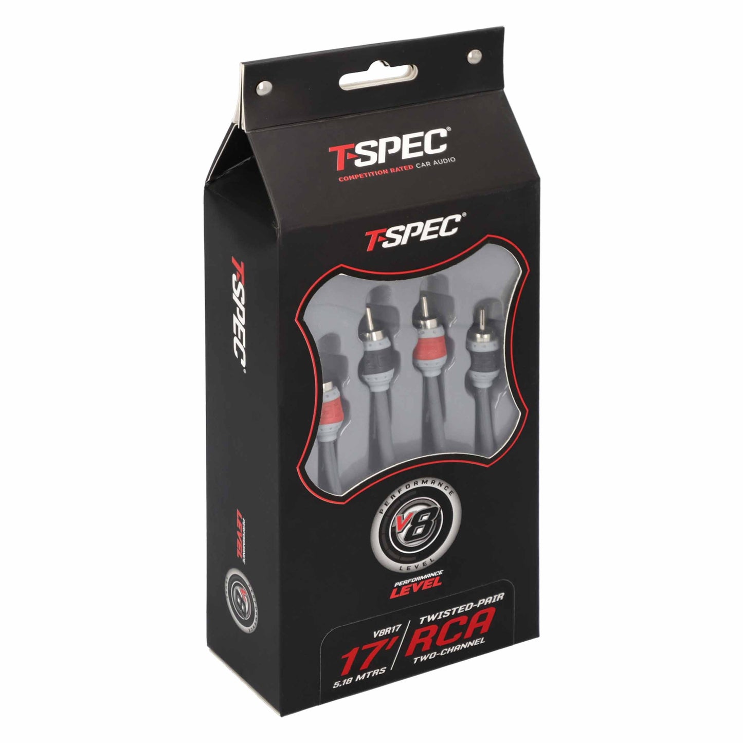 V8 2-Channel RCA Cable | 17 ft.