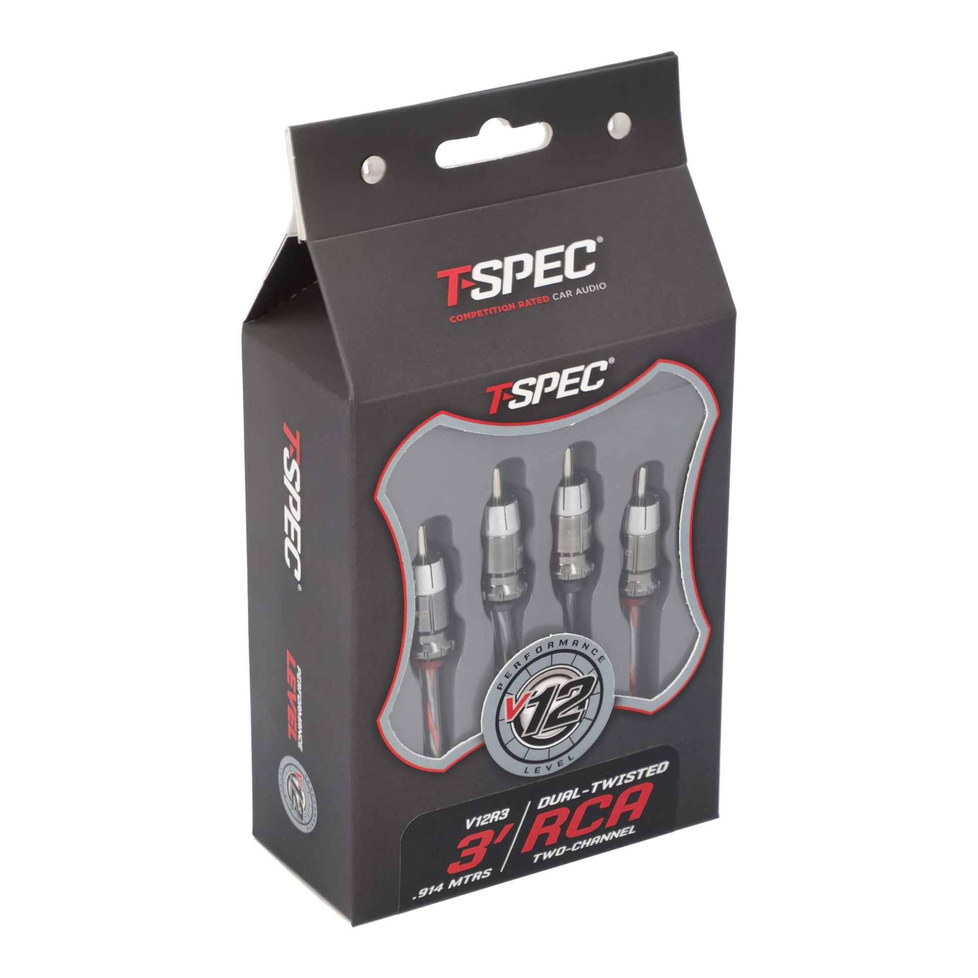 V12 2-Channel RCA Cable | 3 ft.