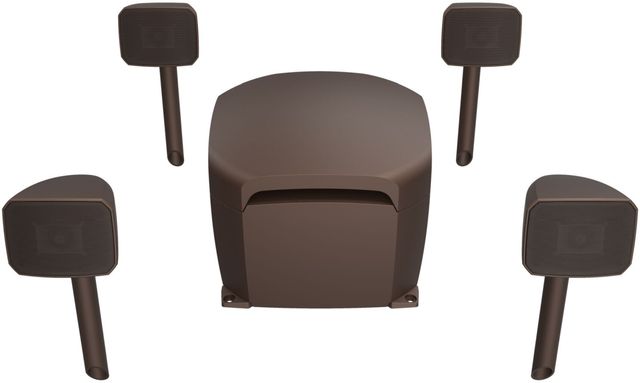 Klipsch® 4" Matte Brown Outdoor Landscape Speaker System