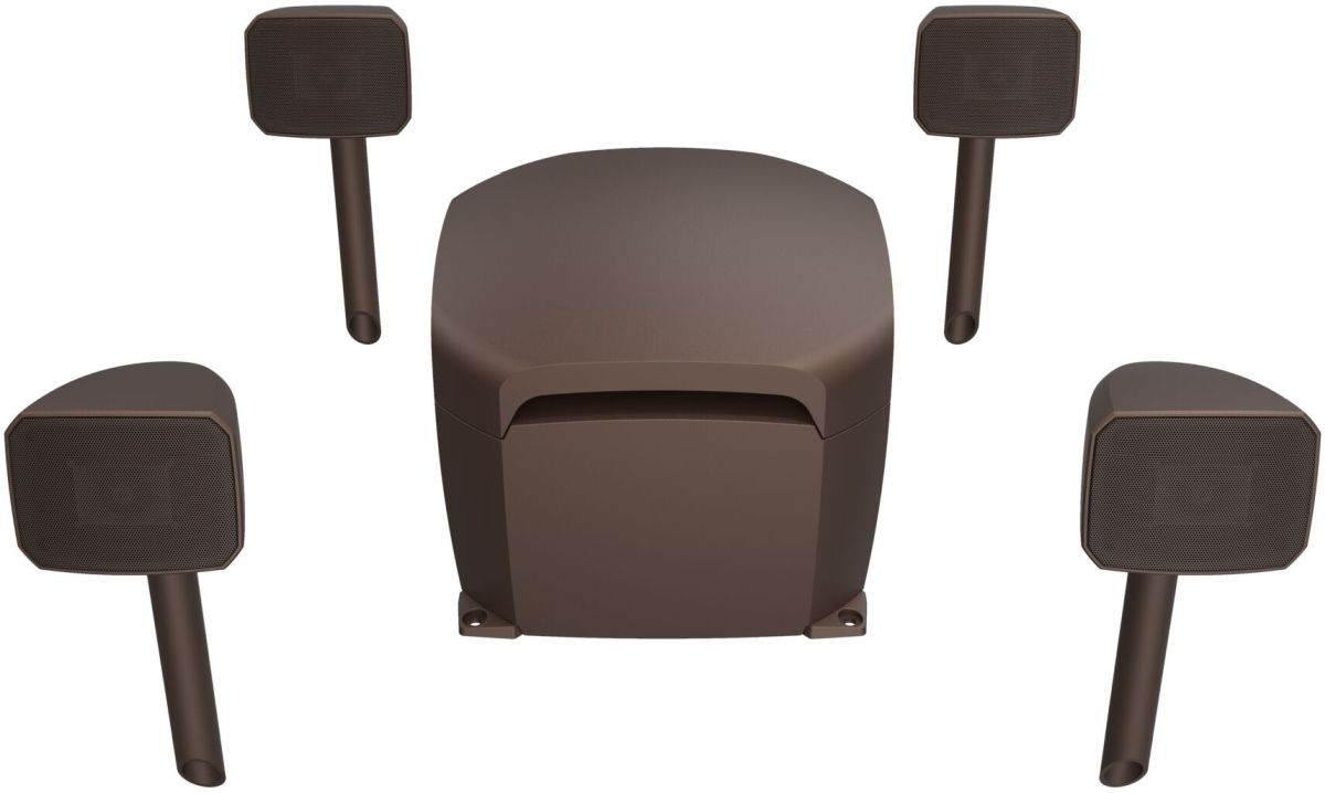 Klipsch® 4" Matte Brown Outdoor Landscape Speaker System