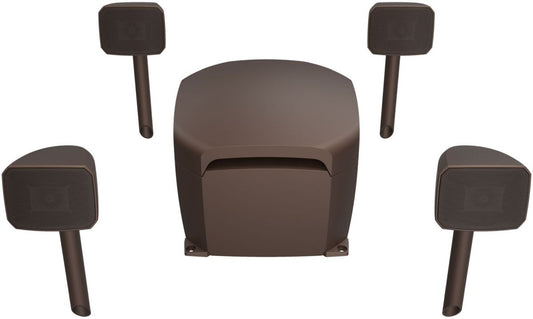 Klipsch® 4" Matte Brown Outdoor Landscape Speaker System