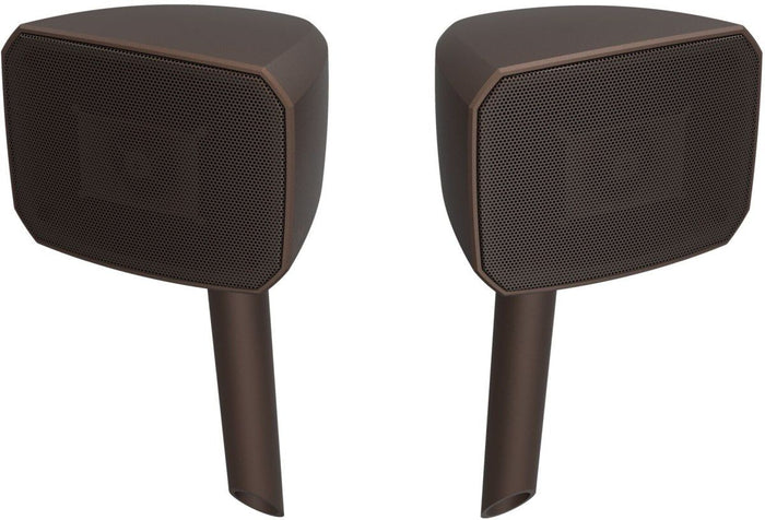 Klipsch® 4" Matte Brown 2 Outdoor Landscape Speakers Courtyard Expansion Pack