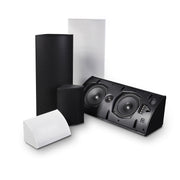 Corner Spkr, 5.25in+Rad, 70v/8Ohm, IP65, White, *MUST BUY 2*