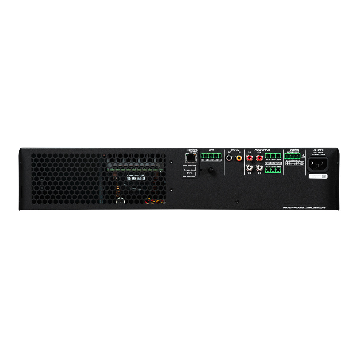 PowerZone Connect 1502 - 10 input 1500w 8 Ohm-70v, 2ch IP Am