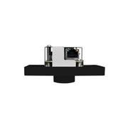 Multi-Zone PoE-powered wall-controller, Single Gang Black
