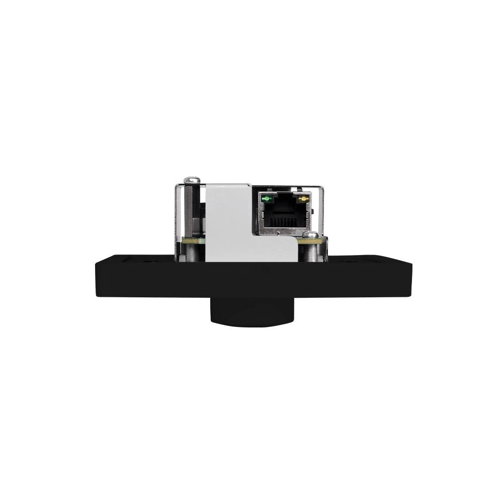 Multi-Zone PoE-powered wall-controller, Single Gang Black