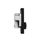 Multi-Zone PoE-powered wall-controller, Single Gang Black