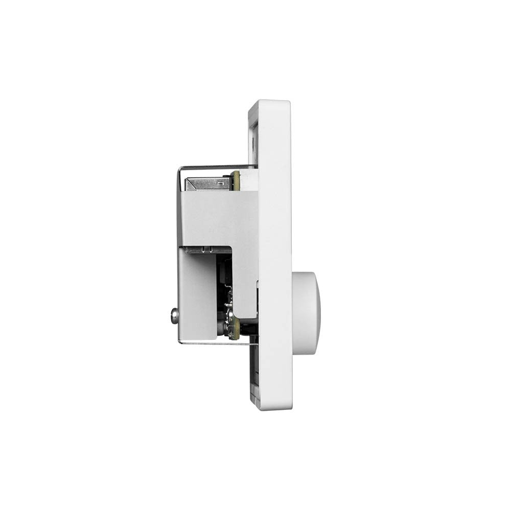 Multi-Zone PoE-powered wall-controller, Single Gang White